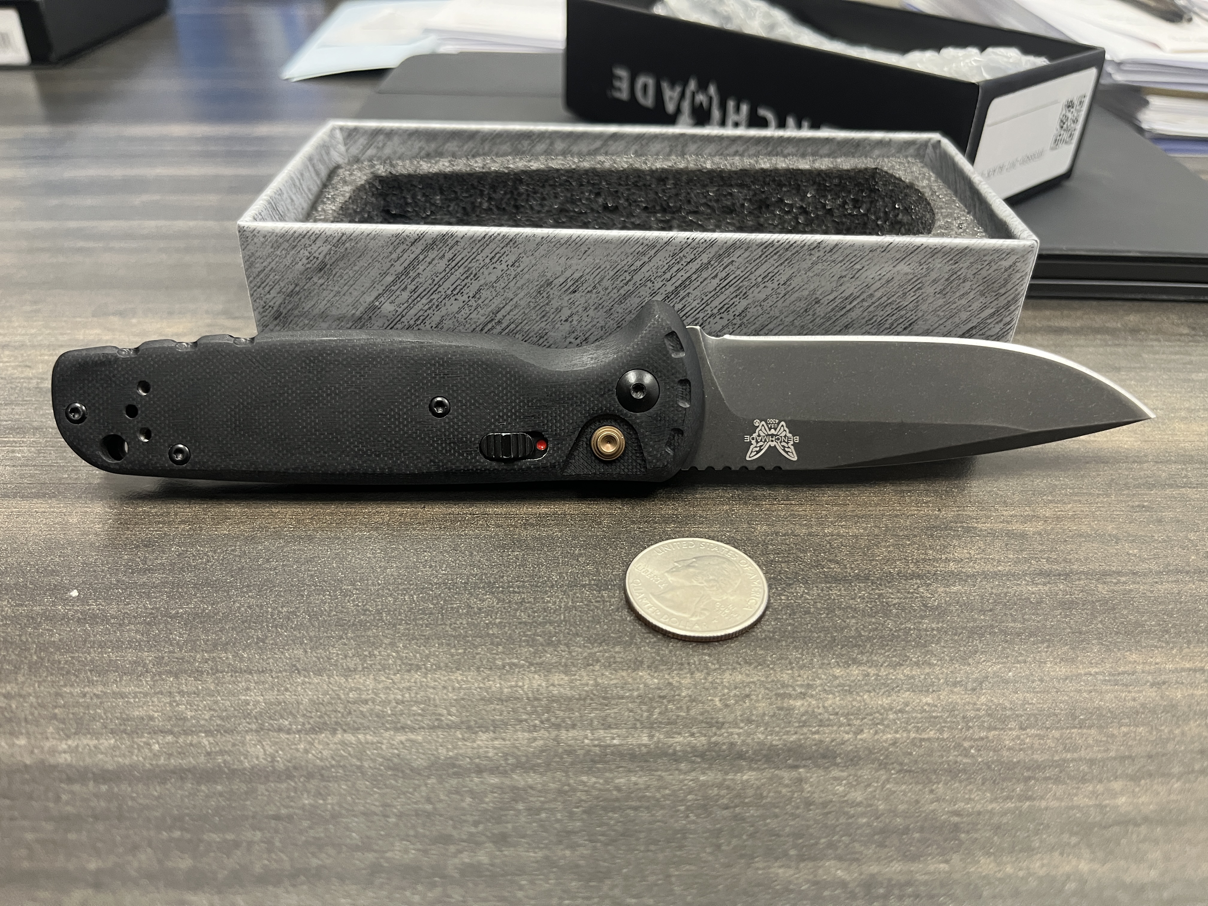 Benchmade Automatic 535BK-2 Bugout Knife